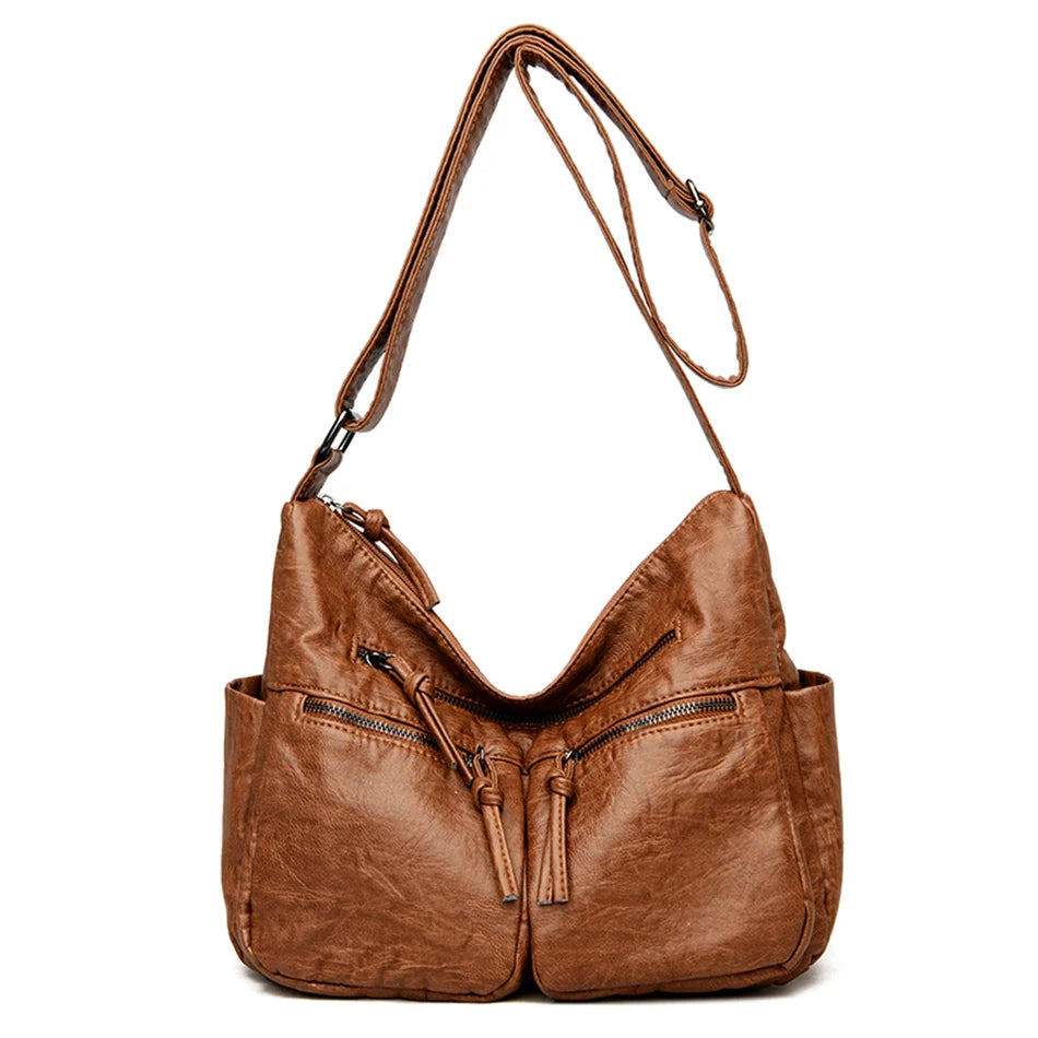 High Leather Handbags Women Bags Shoulder Crossbody Bags