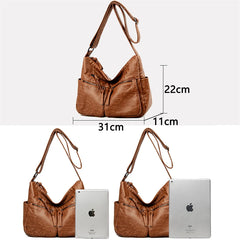 High Leather Handbags Women Bags Shoulder Crossbody Bags