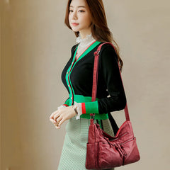 High Leather Handbags Women Bags Shoulder Crossbody Bags