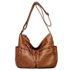 High Leather Handbags Women Bags Shoulder Crossbody Bags