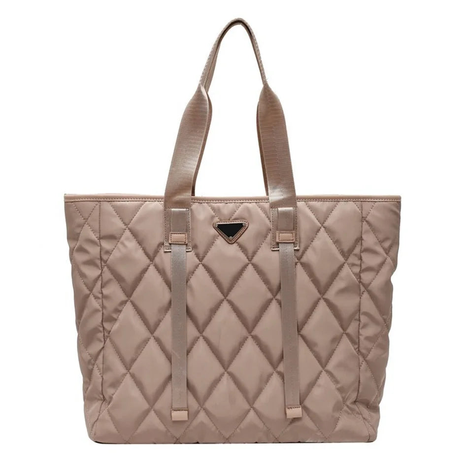 Nylon Tote Bag Large Capacity Shopper Lady Shoulder Commute Bags