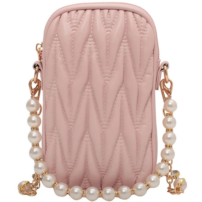 Mini PU Leather Shoulder Bag for Women's Summer