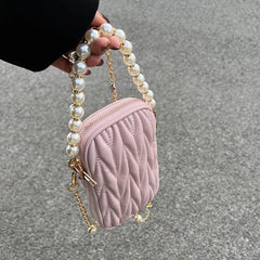 Mini PU Leather Shoulder Bag for Women's Summer