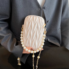 Mini PU Leather Shoulder Bag for Women's Summer
