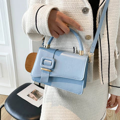 PU Leather Woman Handbags Female Shoulder Bag Messenger Small Square Bag
