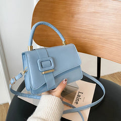 Stylish PU Leather Women Handbag - Shoulder Bag Messenger Square Bag
