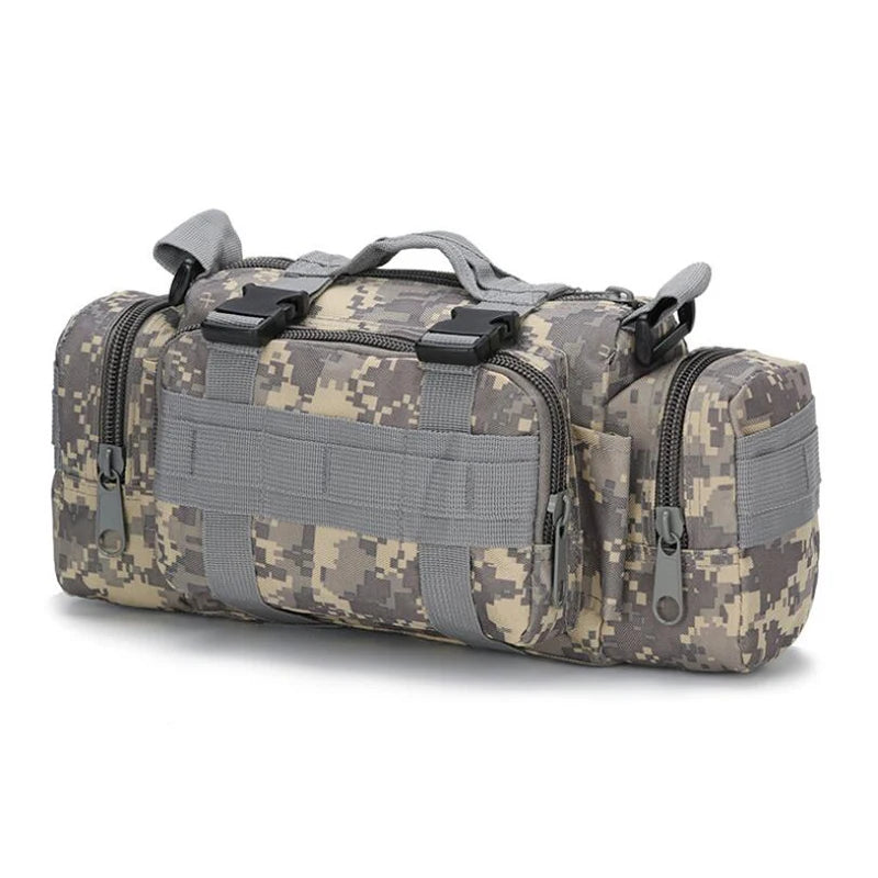 Camouflage Waist Bag Waterproof Nylon Fanny Pack Men Women
