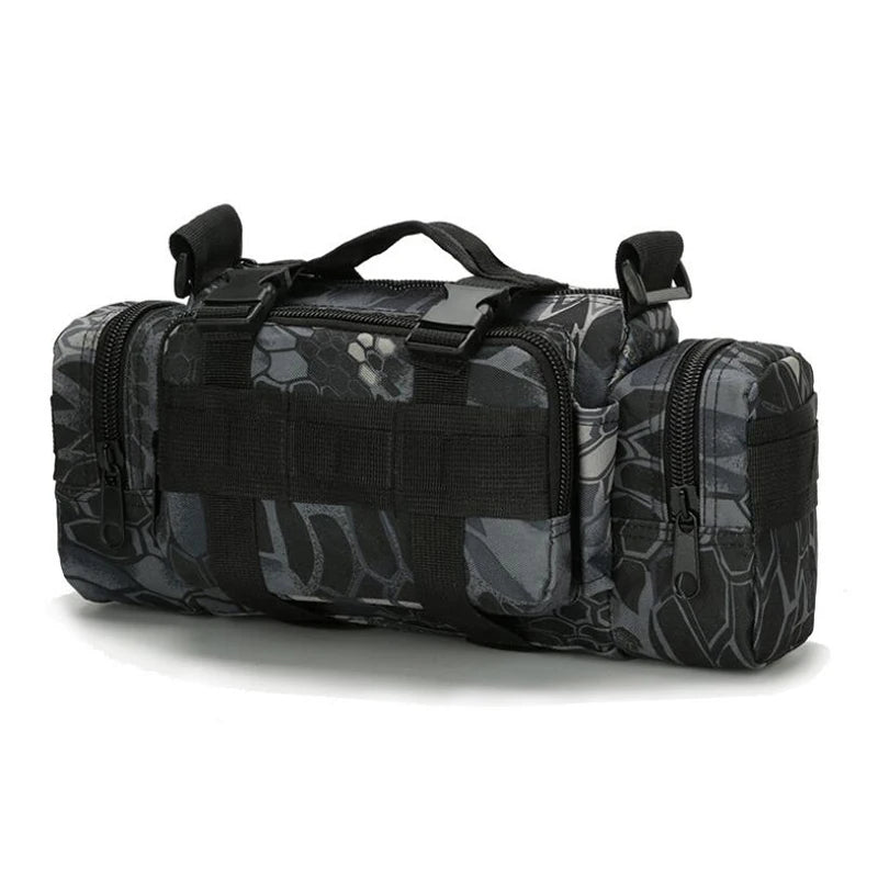 Camouflage Waist Bag Waterproof Nylon Fanny Pack Men Women