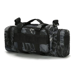 Camouflage Waist Bag Waterproof Nylon Fanny Pack Men Women