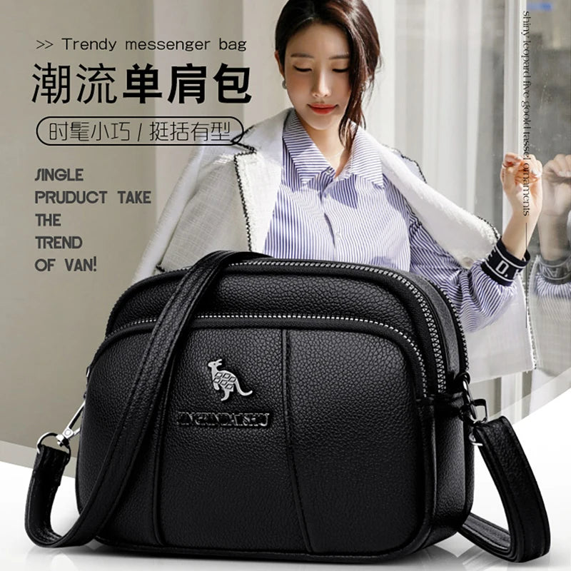 Stylish Leather Lady Handbag Crossbody Bag Shoulder Bag