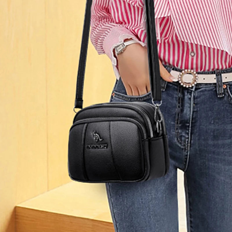 Stylish Leather Lady Handbag Crossbody Bag Shoulder Bag