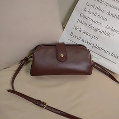 Vintage Messenger Bag Small Shoulder Crossbody Doctor Bag Women