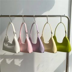 Women's PU Leather Shoulder Bag Travel Tote Hobo