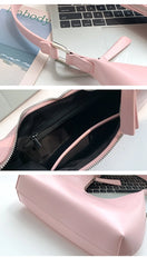 Women's PU Leather Shoulder Bag Travel Tote Hobo