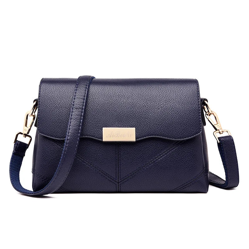 Leather Crossbody Bags for Women Shoulder Handbags Tote Bag