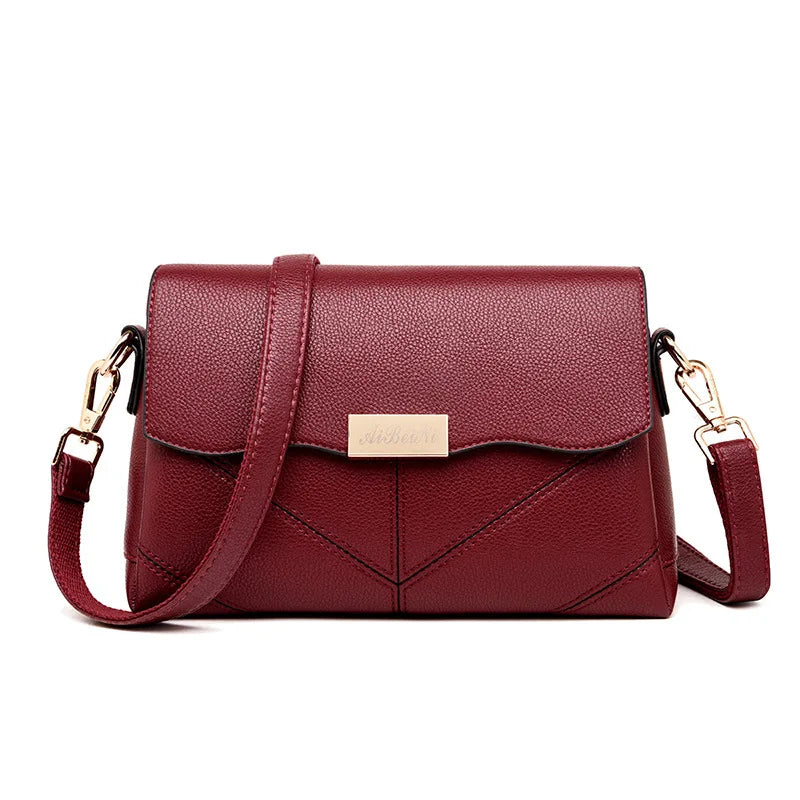 Leather Crossbody Bags for Women Shoulder Handbags Tote Bag
