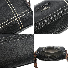 Women's Leather Crossbody Bag - Stylish and Functional