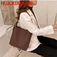 Large Capacity Women's Bucket Bag - Spring Shoulder Bag