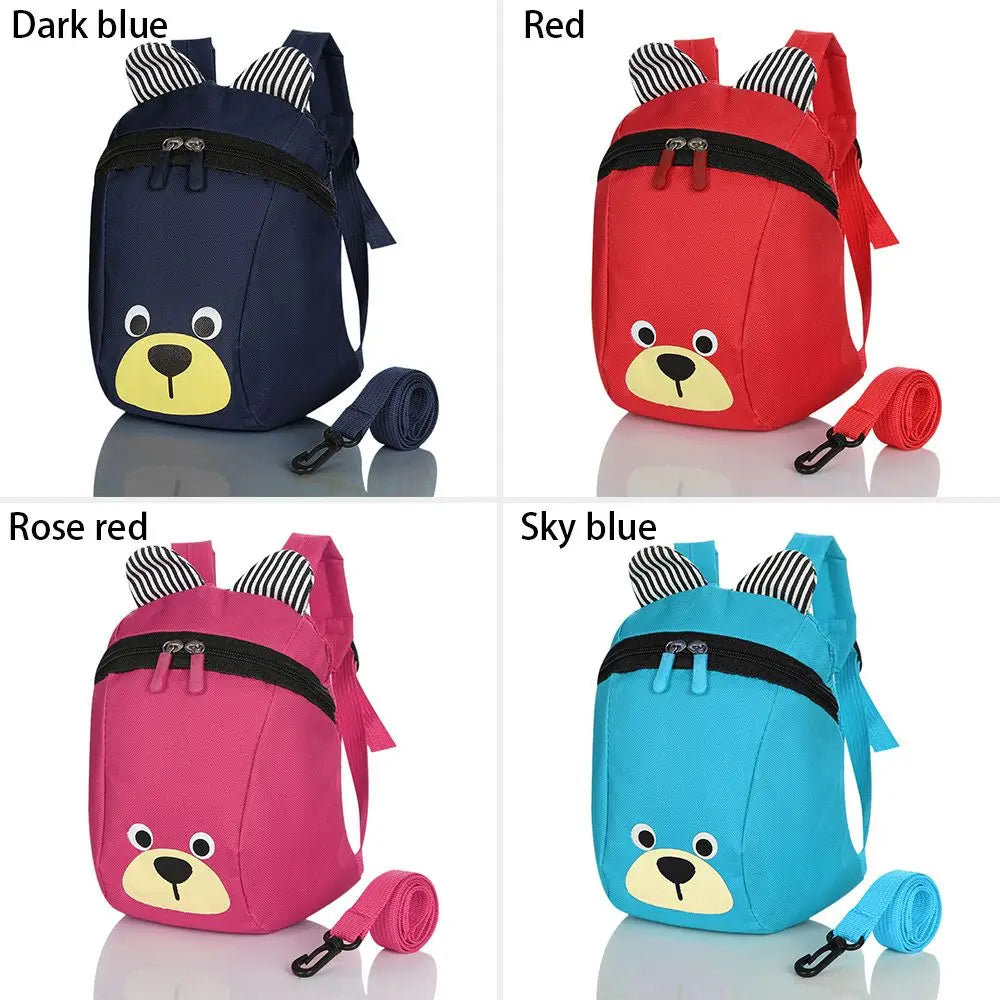 Cute Toddler School Backpack with Walking Strap