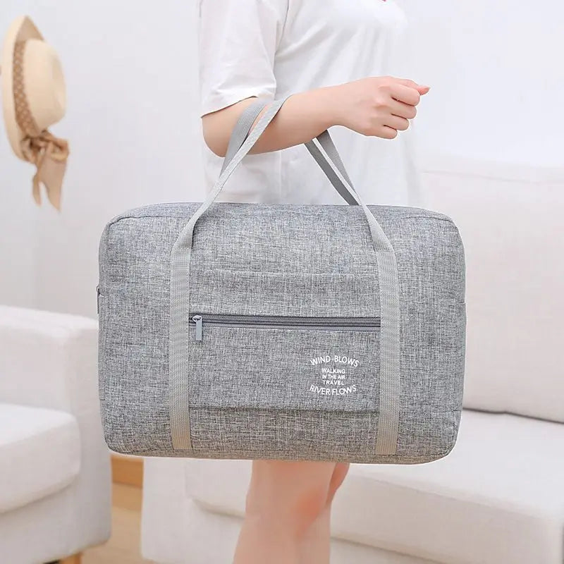 Waterproof Oxford Travel Bags Large Duffle Bag Weekend Organizer