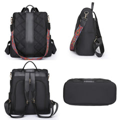 Waterproof Women Backpack Oxford Cloth Shoulder Bags Large School Bags for Girls