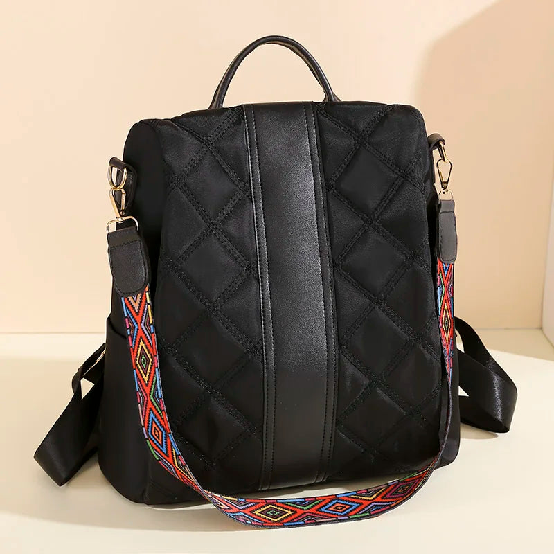 Waterproof Women Backpack Oxford Cloth Shoulder Bags for Girls