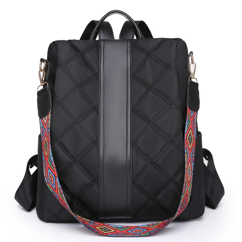Waterproof Women Backpack Oxford Cloth Shoulder Bags for Girls
