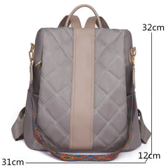 Waterproof Women Backpack Oxford Cloth Shoulder Bags Large School Bags for Girls