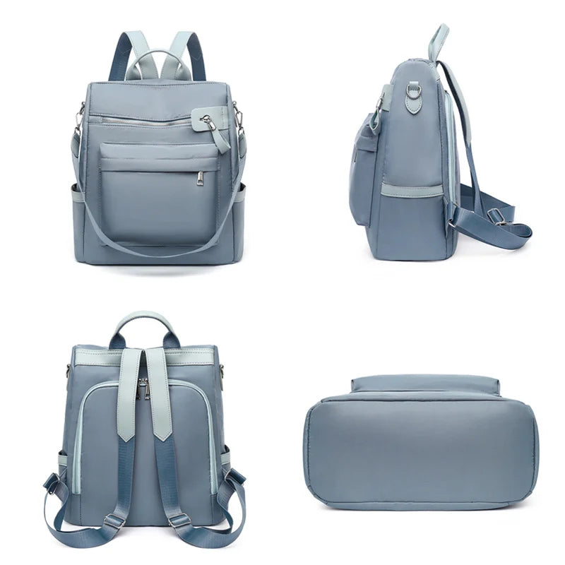 Waterproof Women Backpack Oxford Cloth Shoulder Bags for School Girls Rucksack
