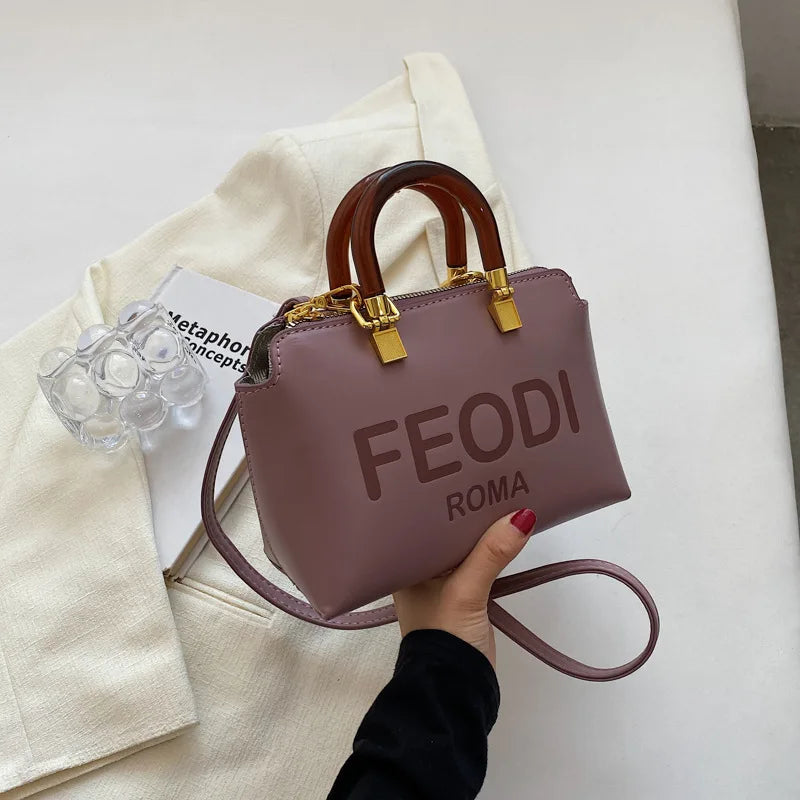 High Wild Handbag Women Bag Famous Letter Printing Single Shoulder Bags