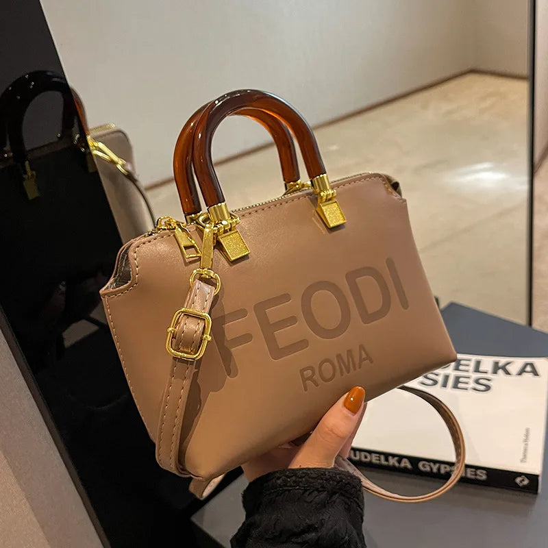 High Wild Handbag Women Bag Famous Letter Printing Single Shoulder Bags