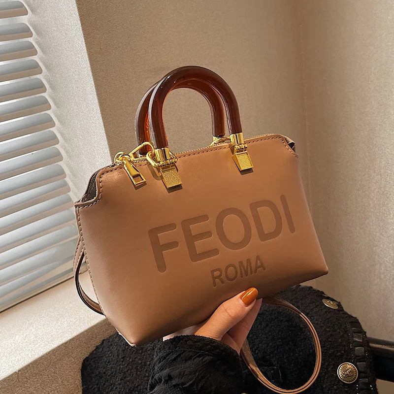 High Wild Handbag Women Bag Famous Letter Printing Single Shoulder Bags