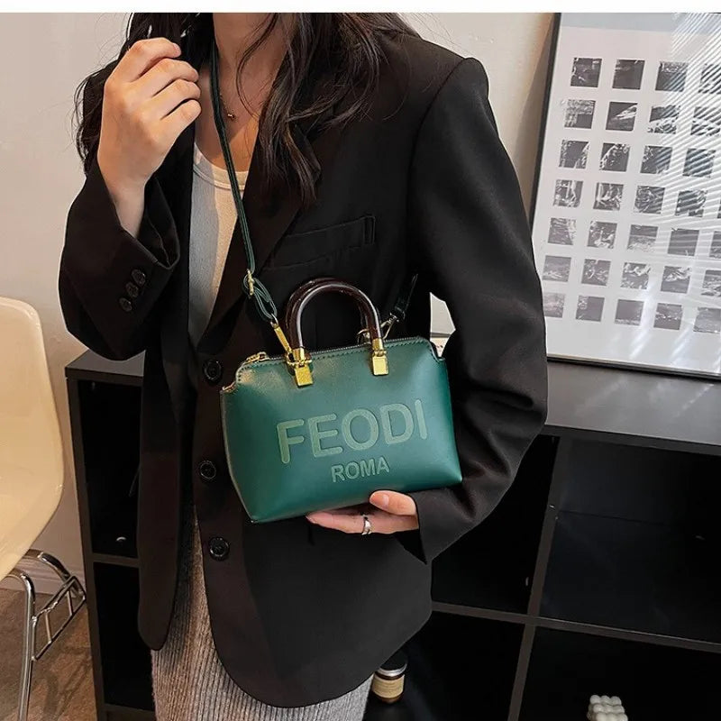 High Wild Handbag Women Bag Famous Letter Printing Single Shoulder Bags
