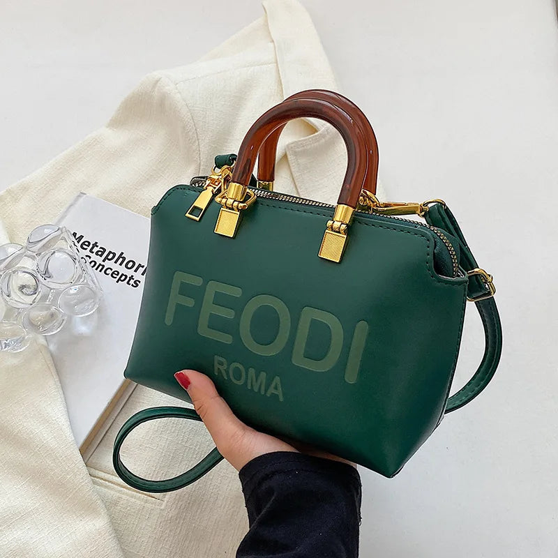 High Wild Handbag Women Bag Famous Letter Printing Single Shoulder Bags