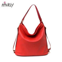 Women Artificial Leather Shoulder Bag Big Handbag Totes Hobos