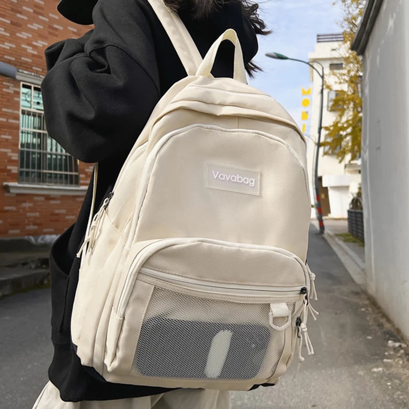 High Women Backpack Book Schoolbag For Teenage Girls Boys