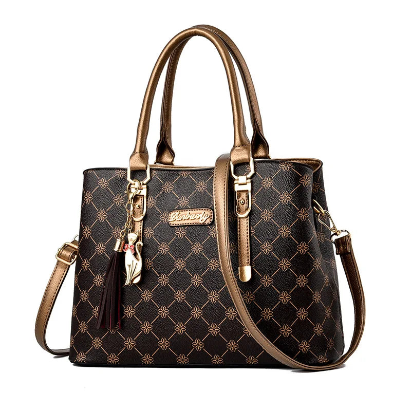 Large Capacity Women's Hand-held Crossbody Bag