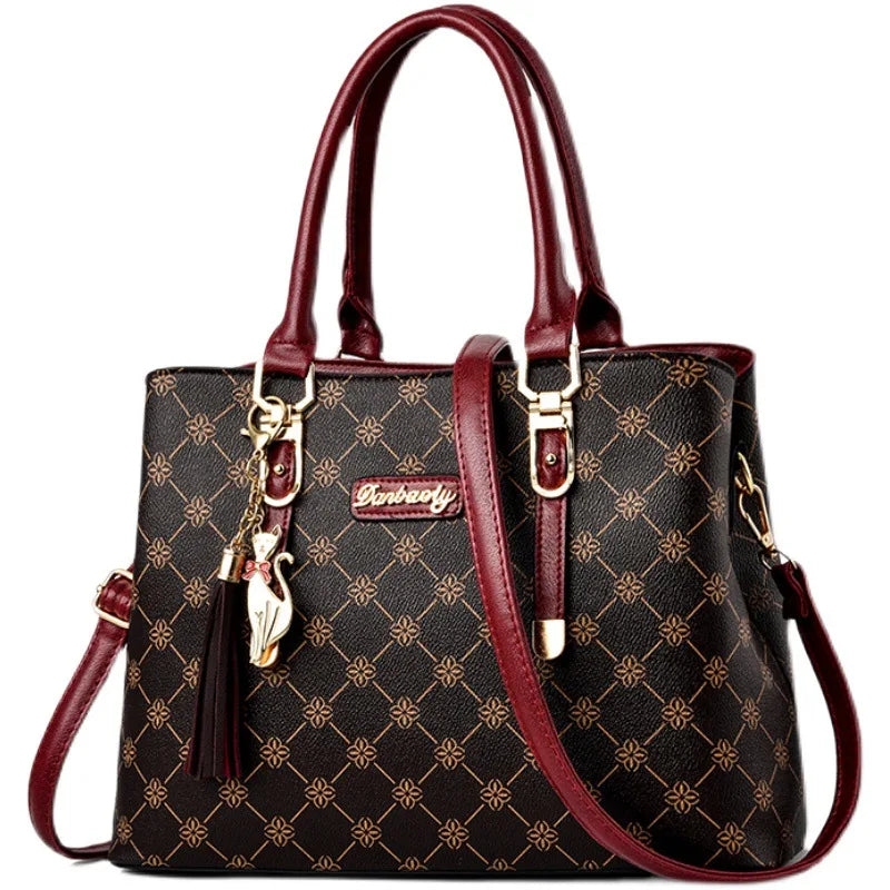 Large Capacity Women's Hand-held Crossbody Bag