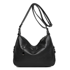 High Women Styles Handbags Multi-pocket Shoulder Bags Soft PU Leather