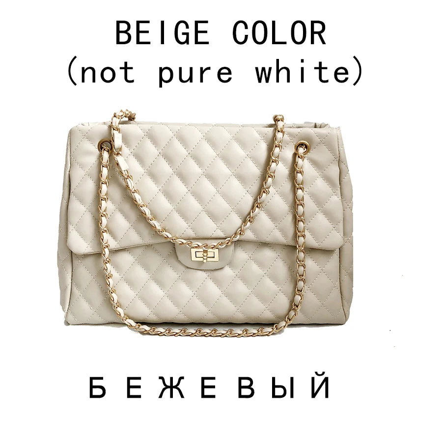 Large Capacity Crossbody Bag Women Pu Leather Shoulder Bag
