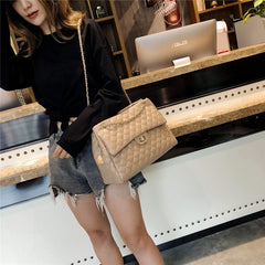 Large Capacity Crossbody Bag Women Pu Leather Shoulder Bag