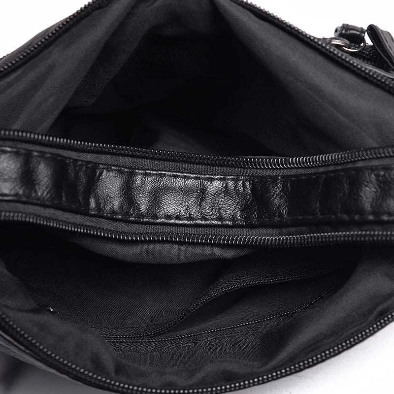 Soft Leather Crossbody Bag for Women Shoulder Handbags