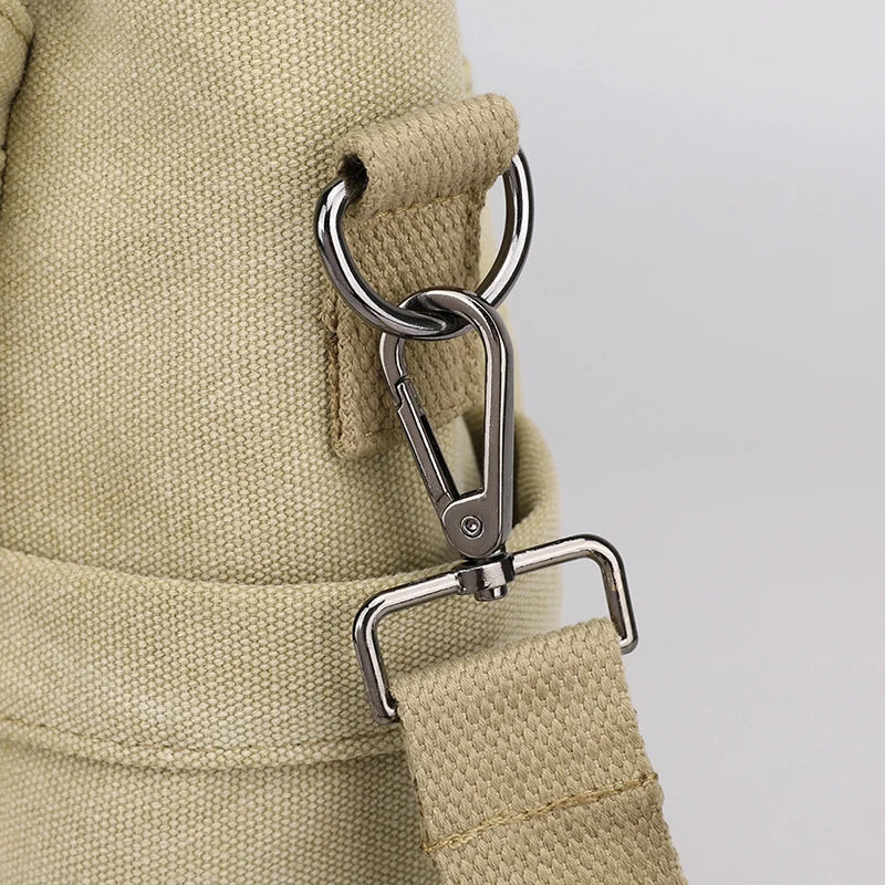Women's Shoulder Bag Crossbody Top-Handle Leisure Handbag Canvas Tote