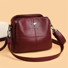 Women's Soft Leather Shoulder Bag Messenger Bag