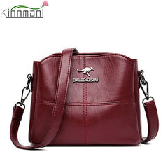 Women's Soft Leather Shoulder Bag Messenger Bag