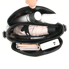 Women's Soft Leather Shoulder Bag Messenger Bag