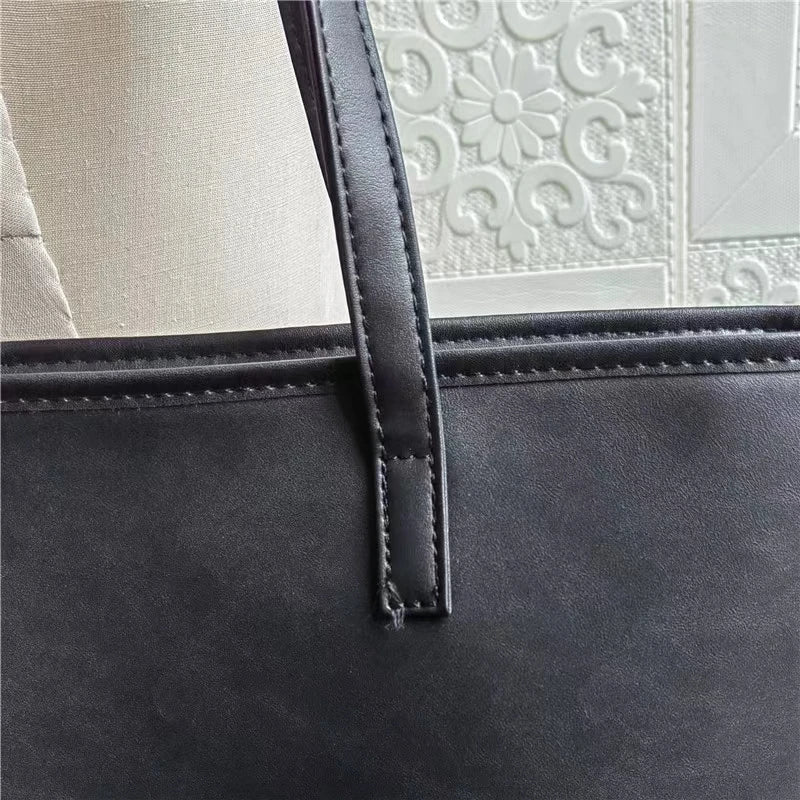 High Quality MANGO Women Handbag Purse Large Volume Tote Bag