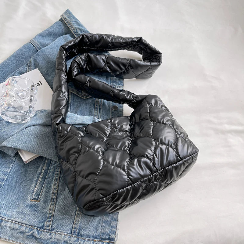 Women Winter Soft Space Bag Handbag Tote Messenger Shoulder Bags