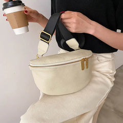 High Waist Bag Women Fanny pack And Phone Pack Soft skin Shoulder