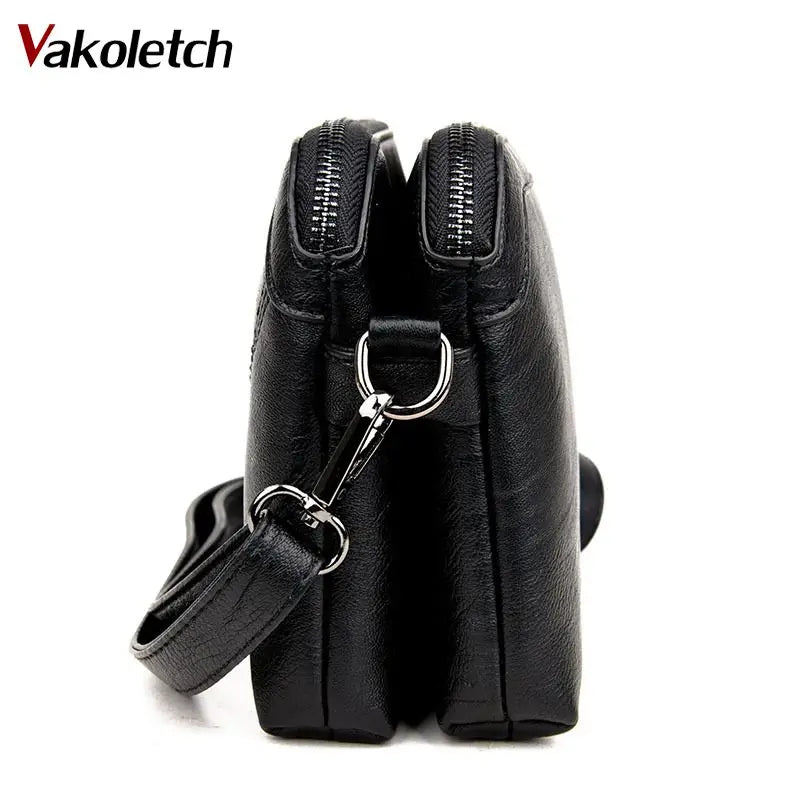 Soft PU Women's Shoulder Bag Crossbody Clutches Handbags Messenger Bag